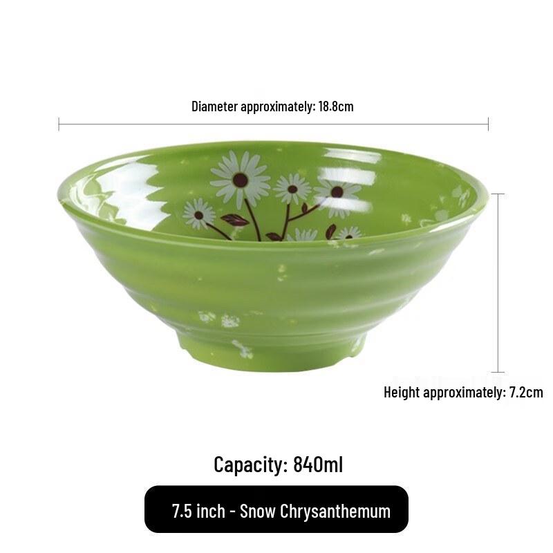 Melamine Noodle Soup Bowl