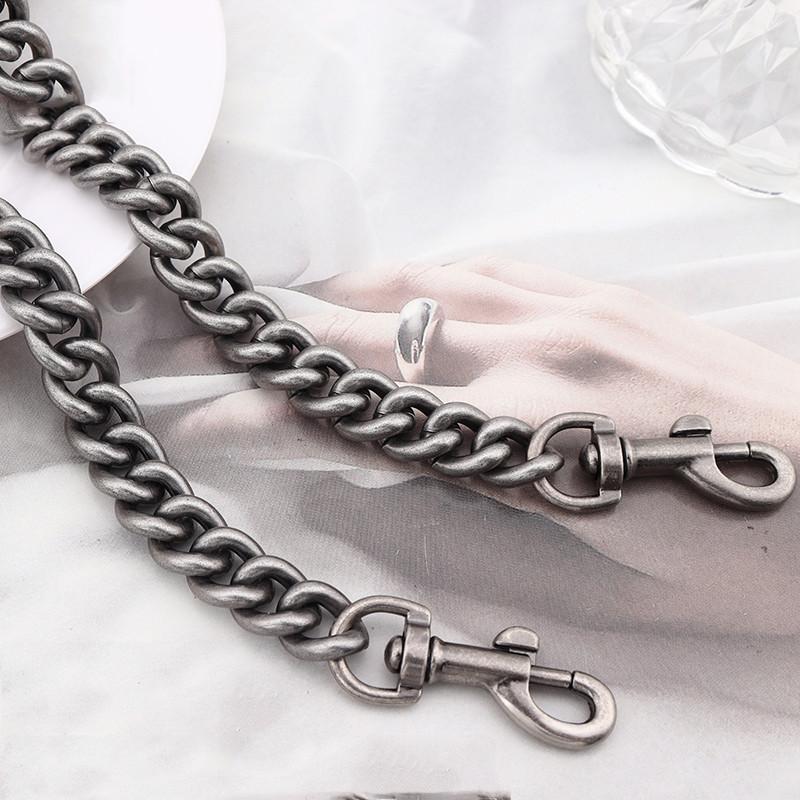 Aluminum Chain Strap Bag Silver Gold Metal Chain 13mm Designer Shoulder Bag Chain Replacement Accessories Hardware 120cm