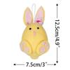 Easter Chick Rabbit Felts Colorful Handmade Doll for Spring Easter Party Decorations Mini Easter Ornaments for Tree