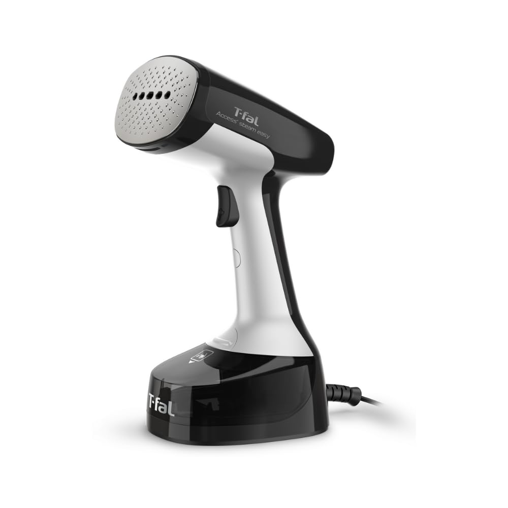 

Tefal Clothing Steamer Lightweight yet powerful continuous steam Specialized type for removing wrinkles while applying Steam Easy Black Deodorizing