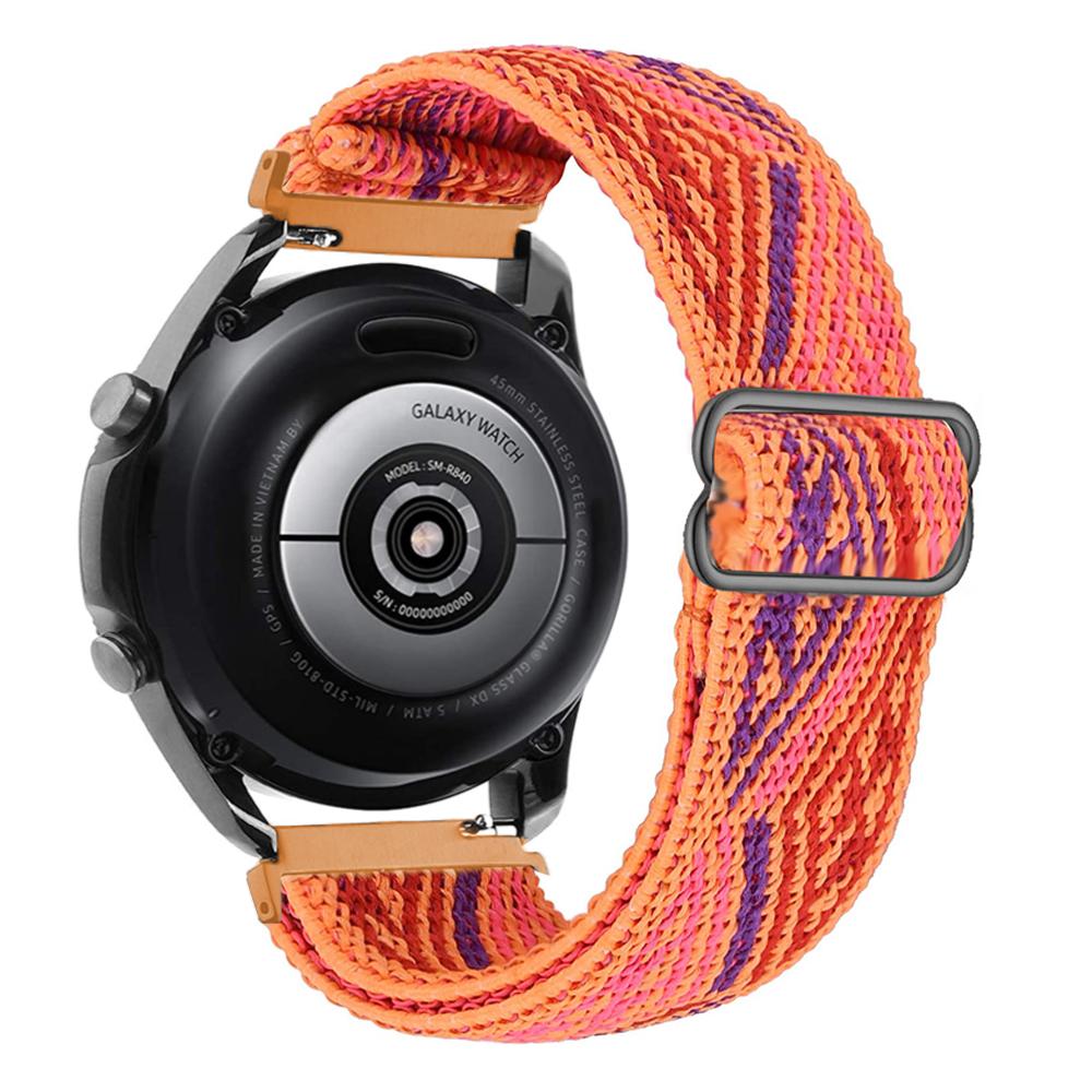 20mm 22mm Armbänder Für Samsung Galaxy Watch 7/6/5 pro/4/classic/Active 2/Gear S3 Verstellbares Nylon-Armband Huawei GT 2/4/3 Pro Band