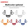 Suede Steering Wheel Button Cover for Mini Cooper Clubman R55 R57 Hardtop R56 Interior Accessories