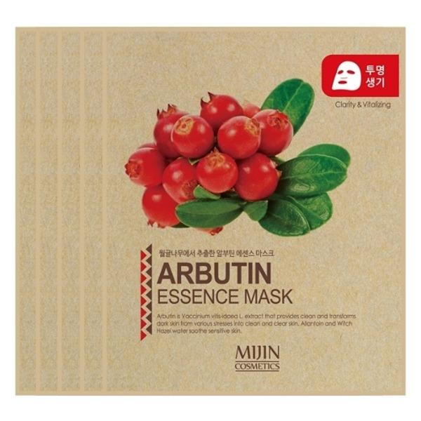 [50 sheets] Mijin Arbutin Essence Mask Sheet Pack_18565342_634664