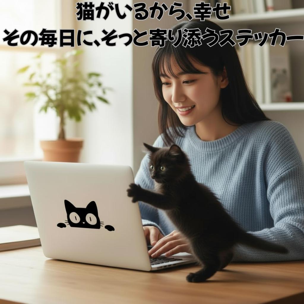 Cat Sticker Car Reflective Cutting Sticker Cat Peeking Hidden Sticker