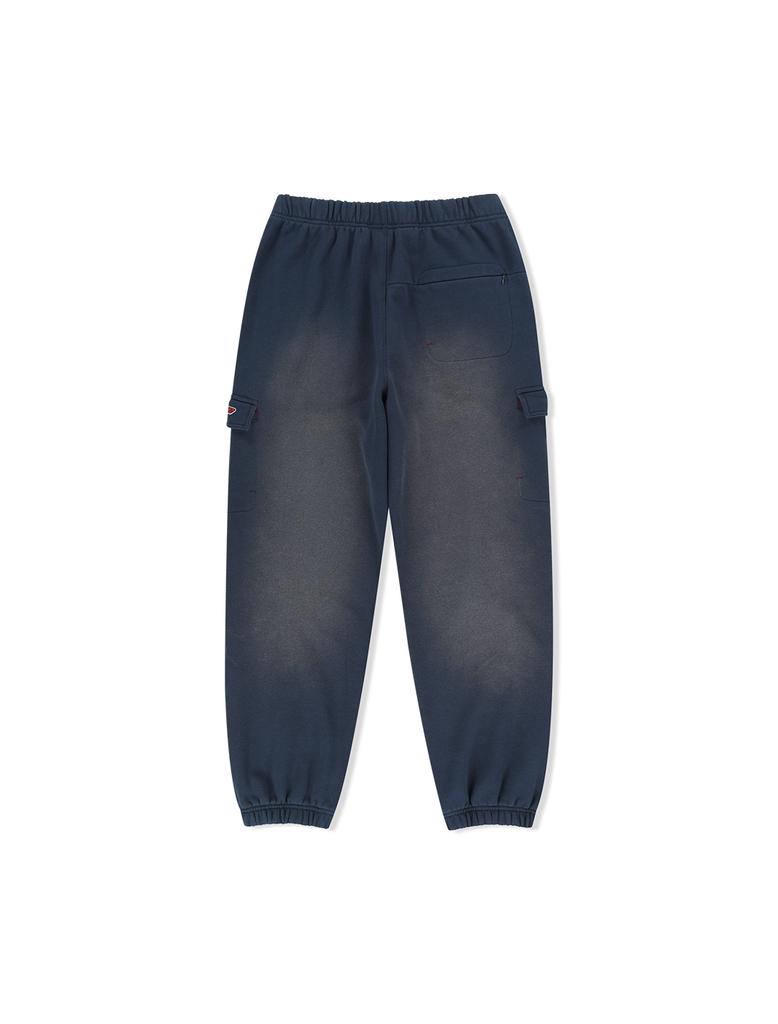 YESEYESEE Y.E.S Pocket Washed Sweatpants Navy