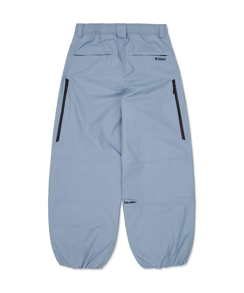 DIMITO Air Vent Banded Pants (Wide Fit Lv.1) Slate Blue