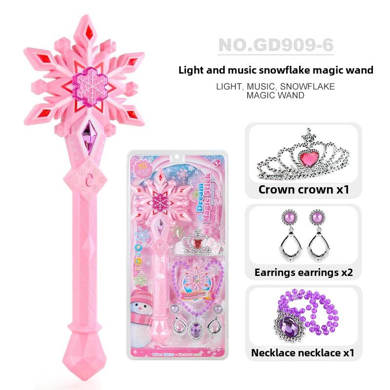 

Аксессуары для девочек Светомузыкальная фея Волшебная палочка Детский игровой домик Аксессуары для девочек Светящиеся игрушки