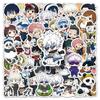 10/30/50 Stück Klassische Anime Jujutsu Kaisen Sticker Q-Version Cartoon Aufkleber DIY Skateboard Helm Laptop Niedlicher Gojo Satoru Sticker