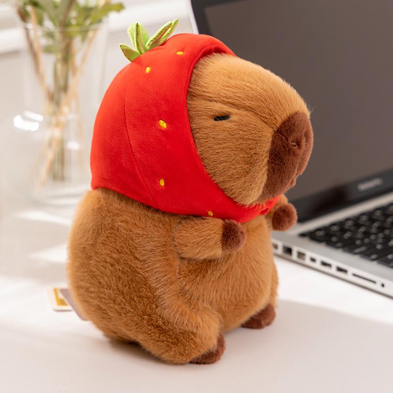 Adorable Capybara Plush Toy & Ornament Cushion
