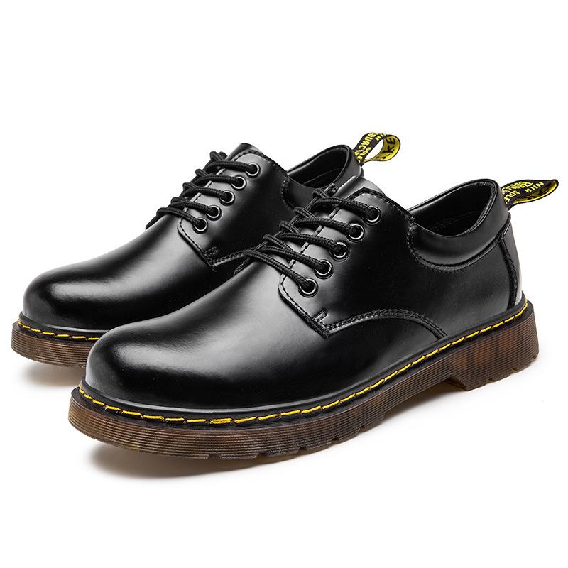Außenhandel Live-Übertragung Bestseller Übergröße Frühling und Herbst neu Britischer Stil Martin Herrenschuhe Workwear Casual Big Head Lederschuhe