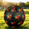 Portugal Fußball Bedruckter Größe 5 Fußball Ball Verschleißfest Standard Erwachsenen Trainingsfußball Fan Geschenk für Indoor Outdoor Spiel Sport