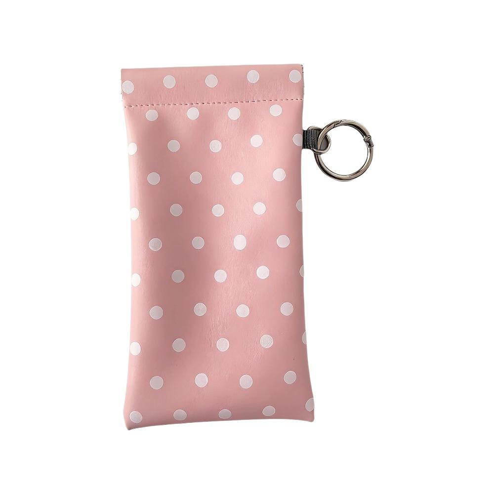 Leather Sunglasses Pouch Polka Dot Glasses Storage Bag New Eyeglass Bag  Daily Use