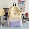 Schoolbag wholesale simple backpack female Japanese versatile size new commuter class schoolbag fashionable cute travel backpack