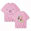 T-shirt Stampata Anime Calda Kanroji Mitsuri Moda Donna Manica Corta Street Casual Personalità Y2k T-shirt Estiva