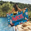 P-Popeye Marine Elements Nautical Sailors Quick Drying Beach Towels Are Suitable For Swimming Pools Camping Yoga And The Gym