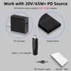 1-2 Stück PD100W USB C Stecker auf DC Buchse Stromkabel Adapter für Starlink Mini Anschluss Ladebuchse Stromadapter