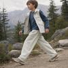 Boys Loose Waterproof Long Pants Kids Outdoor Casual Trousers