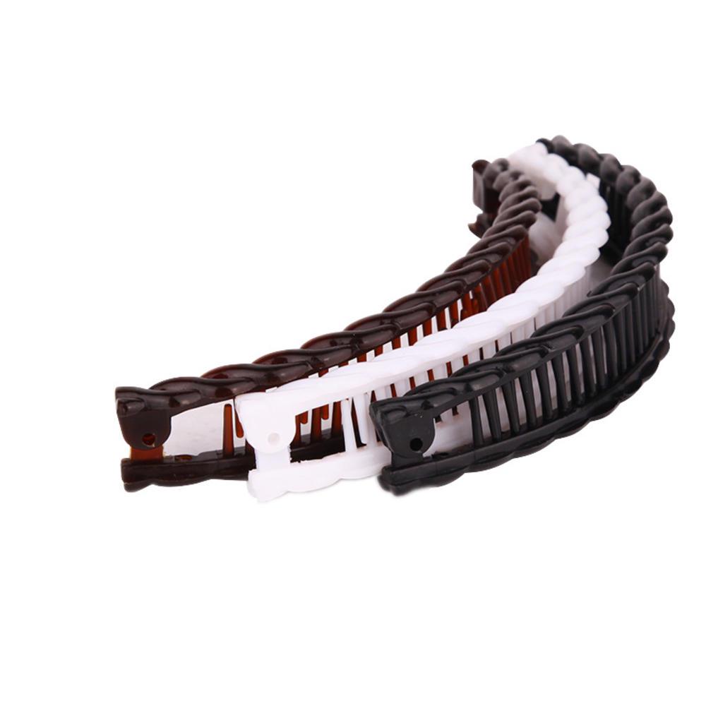 1 Stück Bananen Haarspange Einfarbig Haarklammern Damen Haarspangen Haarnadeln Haarschmuck für Mädchen Pferdeschwanzhalter Haarklammer