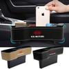 2pcs Car Logo Storage Box Gap Slit Filler Holder Organizer For Sportage 3 Rio K2 K5 K3 Ceed Carnival Picanto Soul EV6 Forte QD2