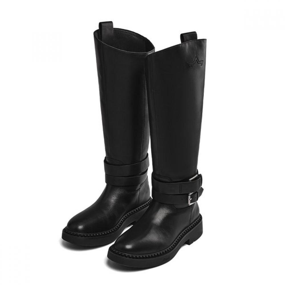Ash Marlin Long Boots Black Ag4d01733 Bl