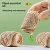 Mugwort Cotton And Linen Anti-odor Insoles Soft Soles Strong Sweat Absorption Breathability And Deodorization