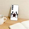 F-five-pointed star Phone Case For Samsung Galaxy A73,A72,A71,A70,A53,A52,A51,Others Soft Black Cover