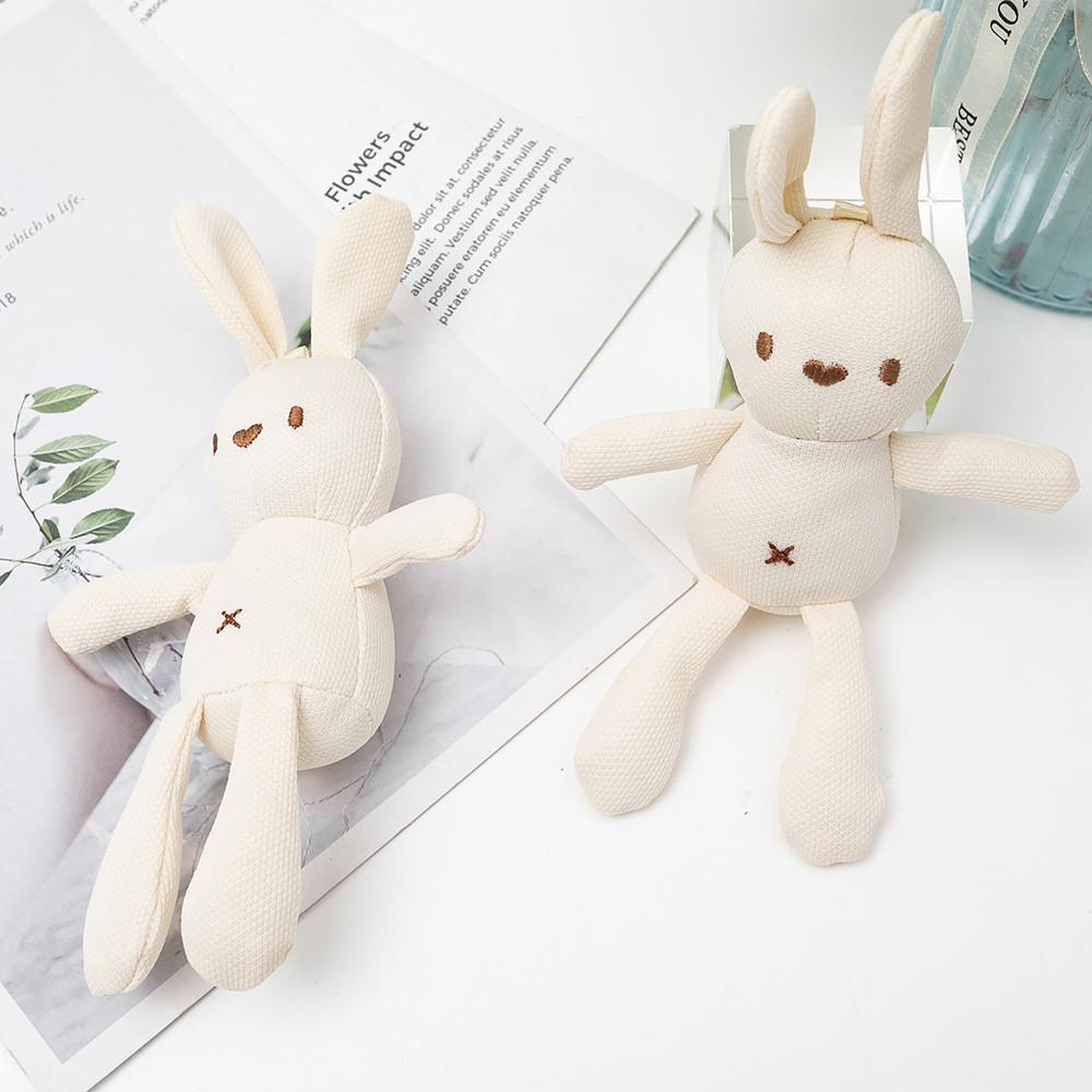 Adorable Corn Rabbit Plush Toy With Soft Short Plush And Pp Cotton Filling 20cm