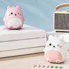 Plastic Cartoon Bear Pill Box Sealed Leak-proof Mini Pill Case Lightweight 5-Compartment Vitamin Organizer Office