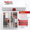 Magnetic Non-Slip Drill Bit Set 3/6/12 Pieces, S2 Steel, Crosshead and Impact Drill Bits, Suitable for Electric and Hand Drivers