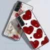 For Samsung S22 Ultra Phone Case Cute Panda Funda For Samsung Galaxy S22 Plus S 22 Ultra Cover Liquid Silicone Protective Coque