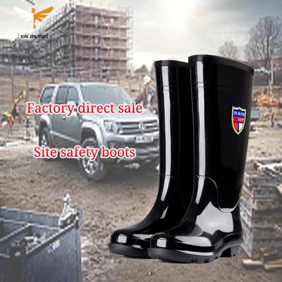 Waterproof Rubber Wellington Rain Boots, Wholesale Steel Toe Safety PVC Gum Boots for Industry, Fishing Men & Women Manufacturer