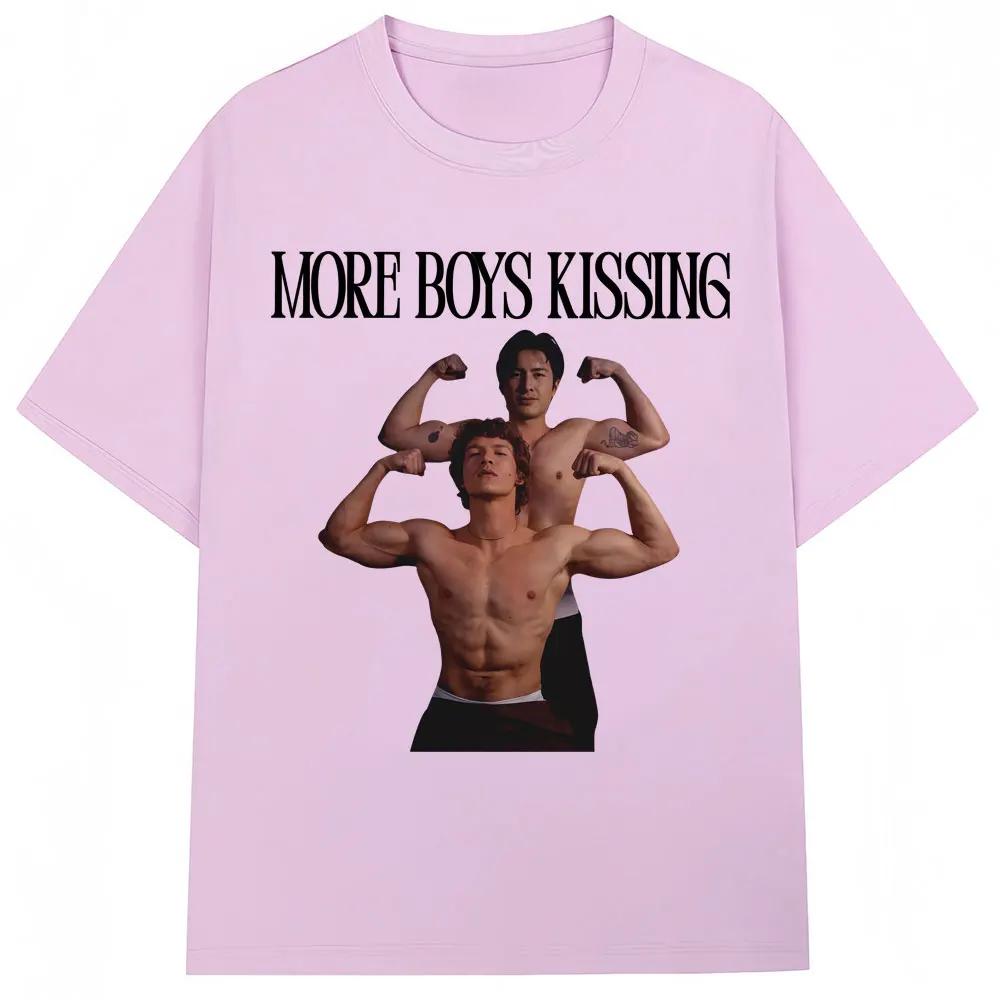 Heated Rivalry Shane Hollander Ilya Rozanov T Shirts More Boys Kissing Unisex Women Popular Tshirts Cotton Oversized Casual Tees