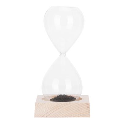 Magnetic Sand Clock Hourglass Sand Timer with Base for Home Decor Birthday Gift