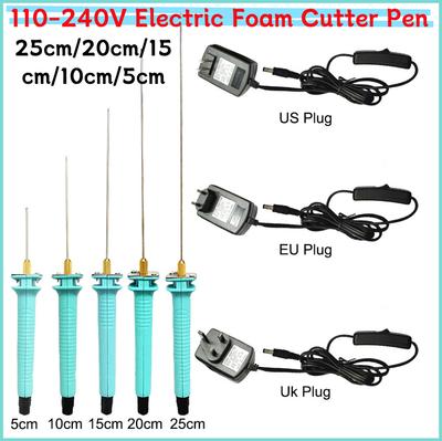 25-5cm Foam Cutter Pen Electric Foam Polystyrene Cutting Tools Portable Fast Heating for Styrofoam Foam Cutting Machine DIY Tool