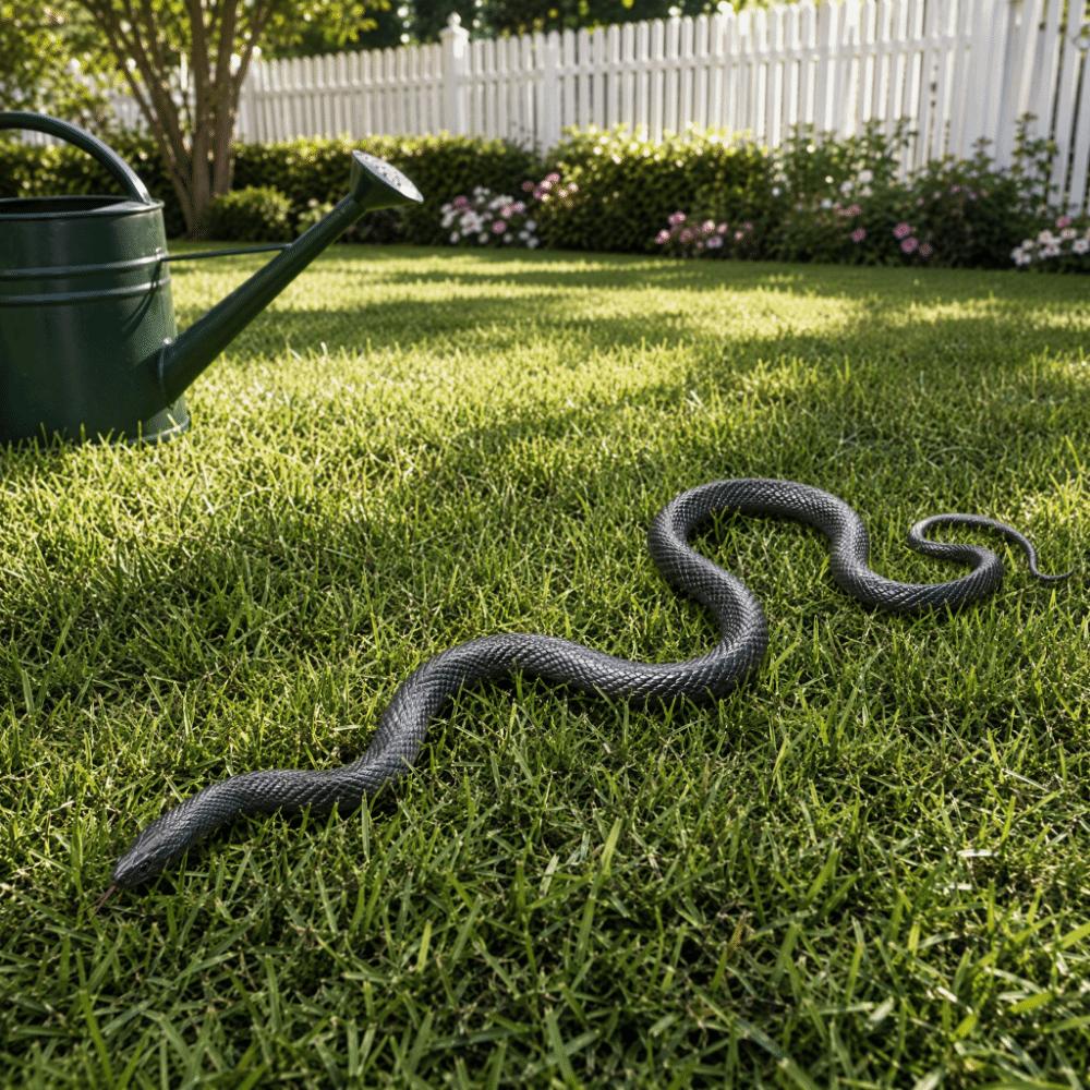 Realistic Simulation Snake S-Shaped Fake Snake Teasing Friends Prank Snake Toy Cosplay Props