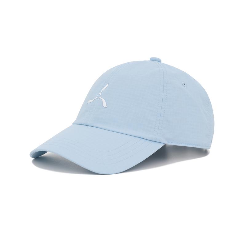 LI NING 1990 Polyester Baseball Caps Unisex Glacier Blue AMYV165-5 F