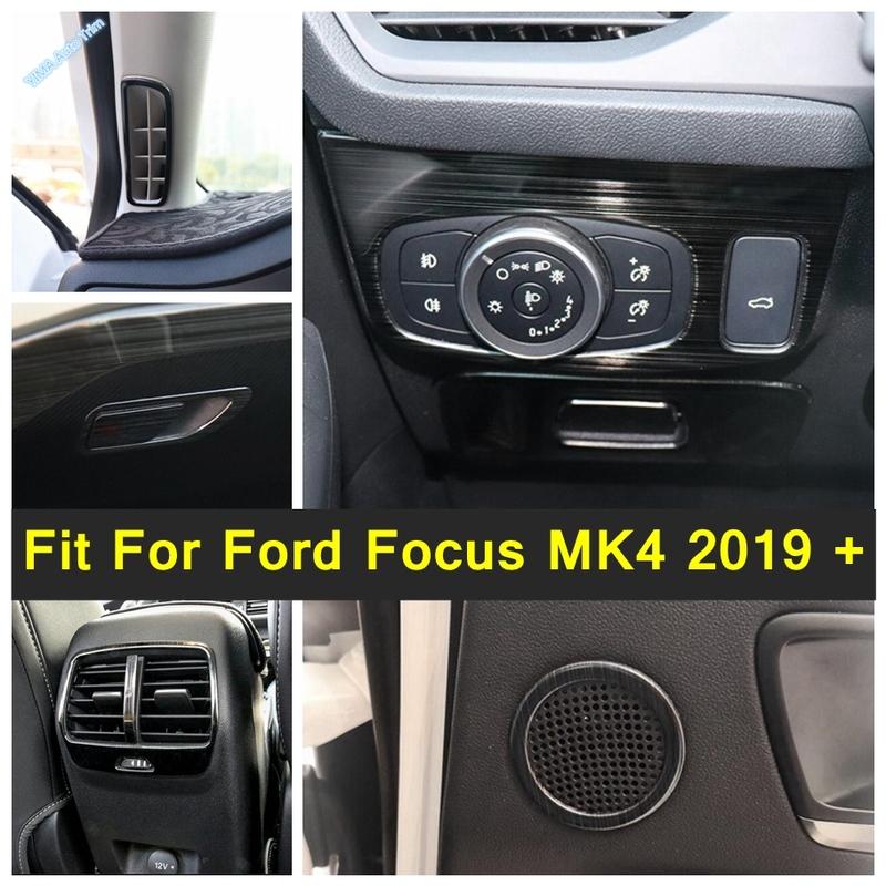 Rear Door Speaker Loudspeaker Horn Decoration Pillar A Air Vent AC Outlet Cover Trim For Ford Focus MK4 - 2025 Accessories
