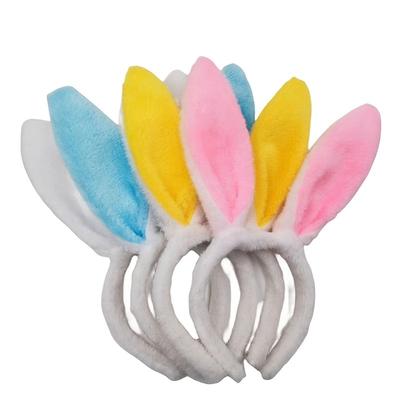 1pc Cute Multicolor Easter Bunny Headband Set, Suitable for Animal-Themed Costume Headwear, Easter Party Gift