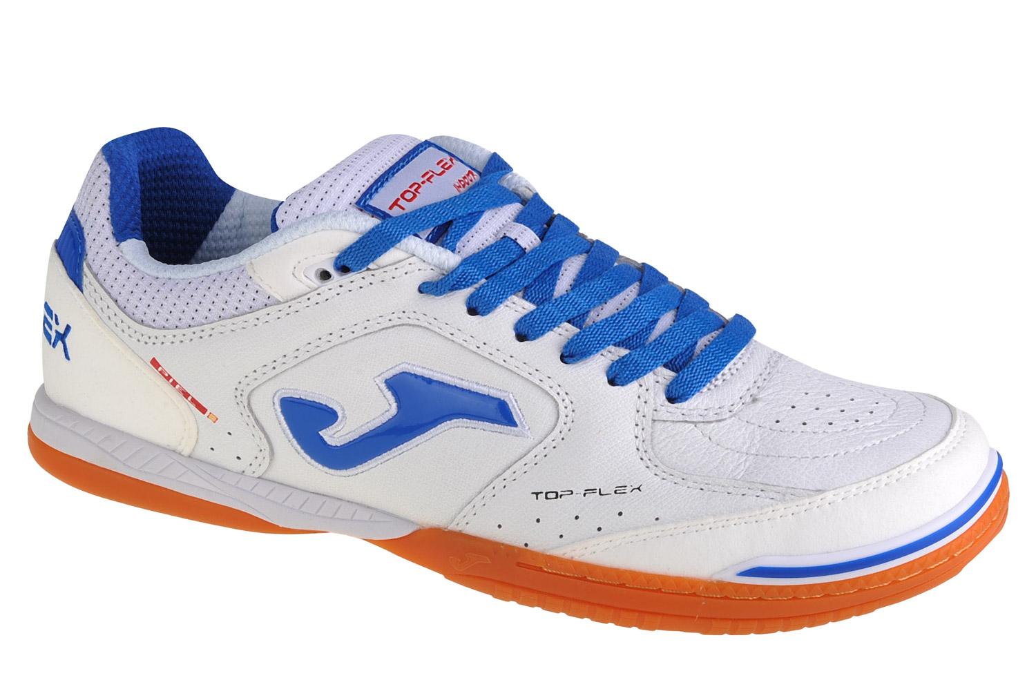 Joma Top Flex 2122 IN, weiße Hallenfußballtrainer für Herren 44 weiß