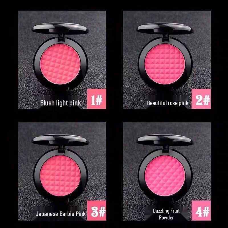 Rihao Shimmering Blush 8809 with Mirror & Brush - Perfect for Performance Stage Makeup