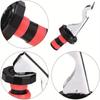 4Pcs Silicone Wine Stoppers Manual Press Vacuum Wine Bottle Caps Airtight Leak-Proof Sealer Plug For Wine Bottles