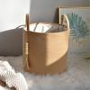 Cotton Rope Laundry Basket Large Capacity Laundry Hamper for Sorting Dirty Clothes Easy to Use Blankets Collector