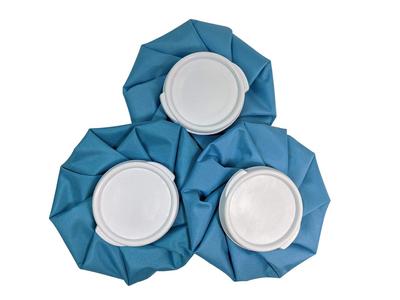 Eisbeutel Set aus 3 Stück Kühlbeutel Eisbeutel Sport Fieber Hitzschlag Prävention Kühlartikel Abkühlen Zoll (6 Blau)