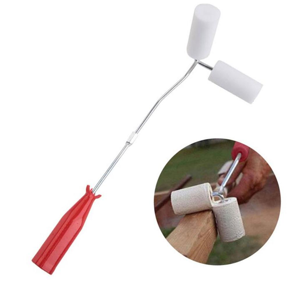 4inch Double Cylinder Sponge Roller Painting Brush Paint Tools For Spraying Spindles Pipes Railings Fences