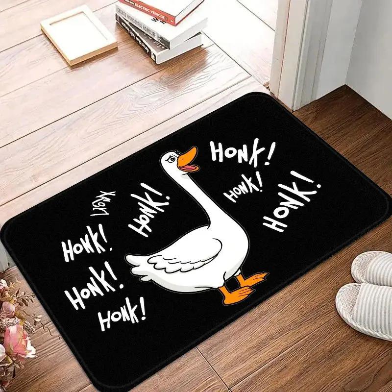 Süße Entenform Rutschfeste Fußmatte Leicht zu Reinigen Rutschfest und Saugfähig Kann als Fußmatte oder Innendekoration Verwendet werden