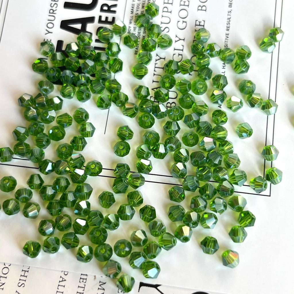 4mm Rhombus Loose Beads for DIY Jewelry: Bracelets, Necklaces, Earrings