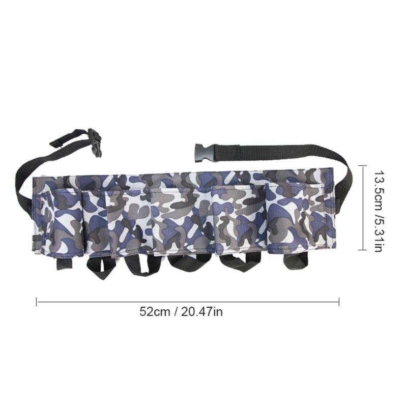 Adjustable Beer Waist Pack Beer Belt, 6 Pack Beer Holsters Beverages Belt Holder