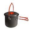 1.4L Aluminum Alloy Camping Pot with Heat Resistant Handle Cooking Pot Suitable for Outdoor Cooking Activity Use