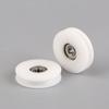 8*50*12Mm Wide Slot 5/7Mm U Groove Roller Guide Wheel Pom Nylon Groove Wire Rope Bearing