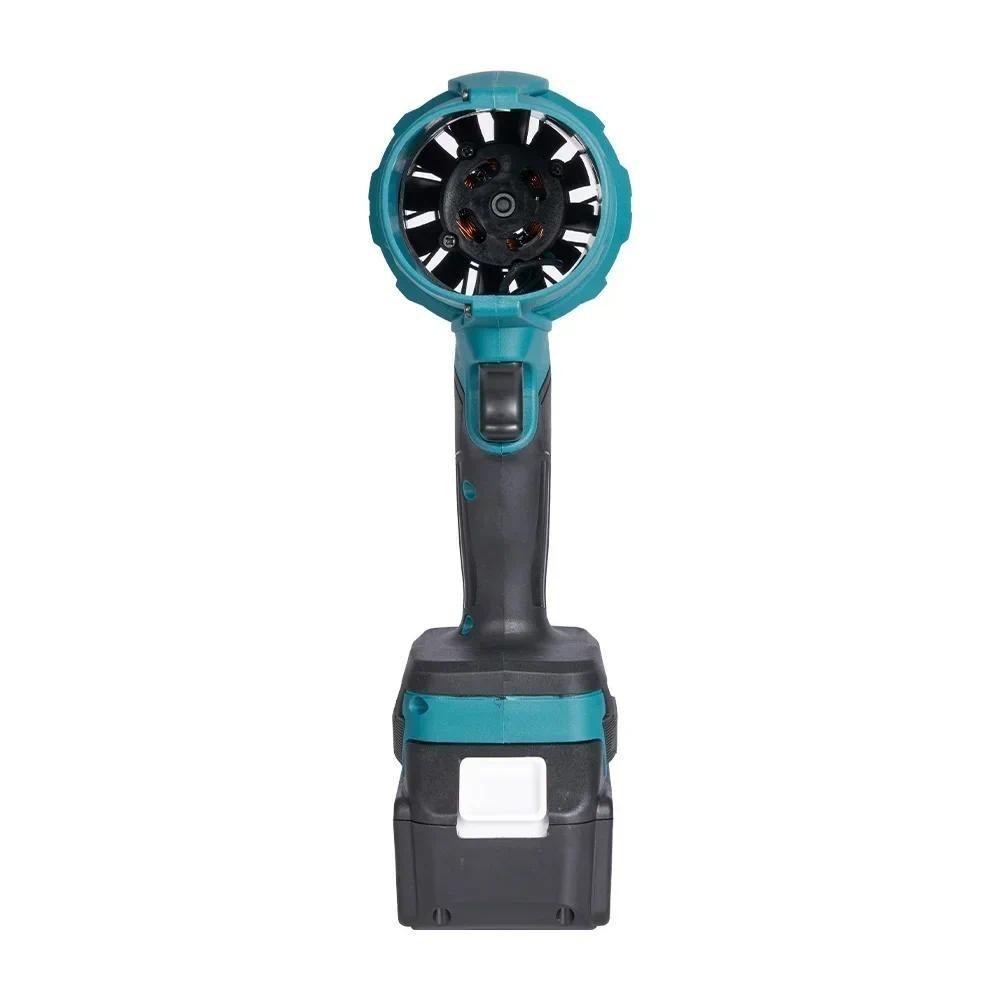 128000RPM Brushless Electric Air Blower Handheld Turbo Blower Cordless Portable Dust Snow Sweeper Tool